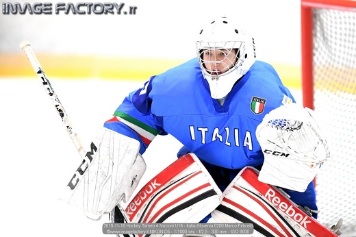 2018-11-10 Hockey Torneo 4 Nazioni U16 - Italia-Slovenia 0200 Marco Felicetti